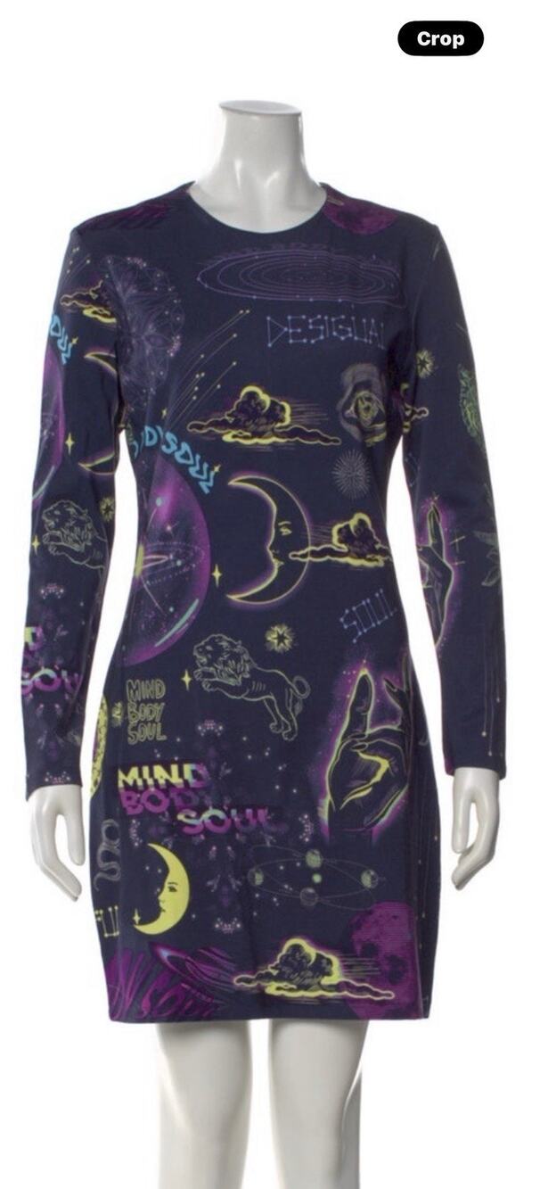 DESIGUAL DRESS XL